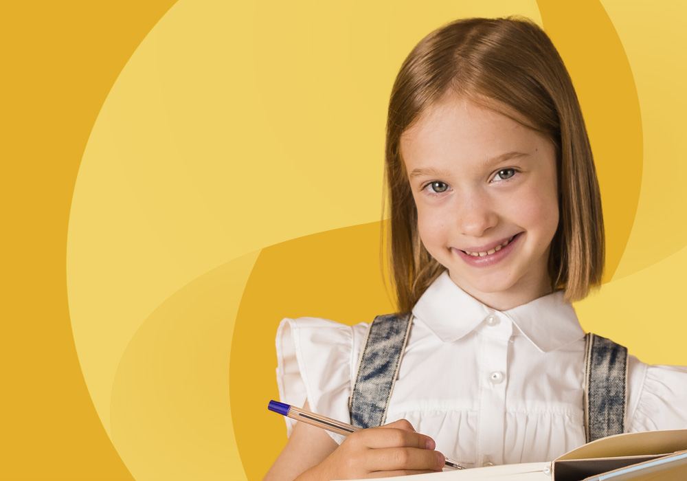 Aluna do Ensino Fundamental